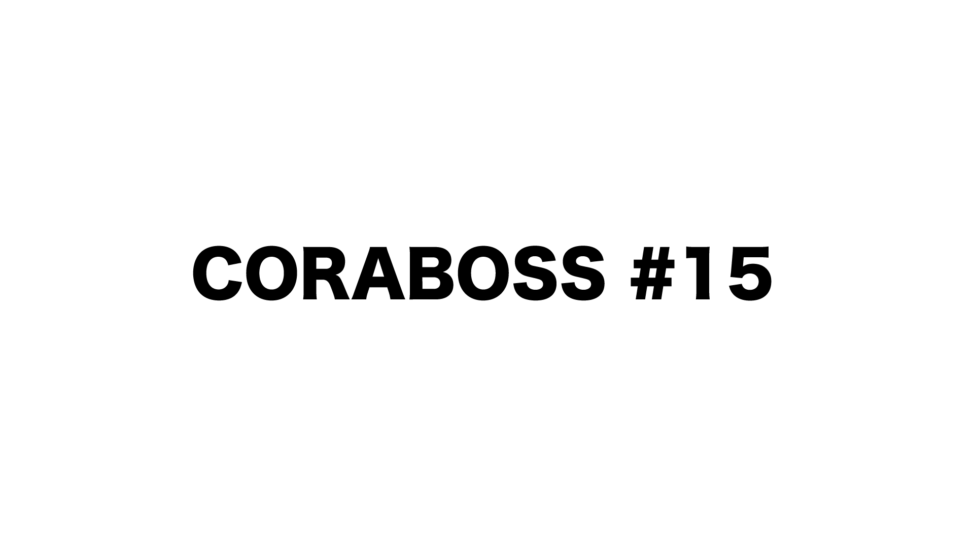 coraboss15 coraboss15
